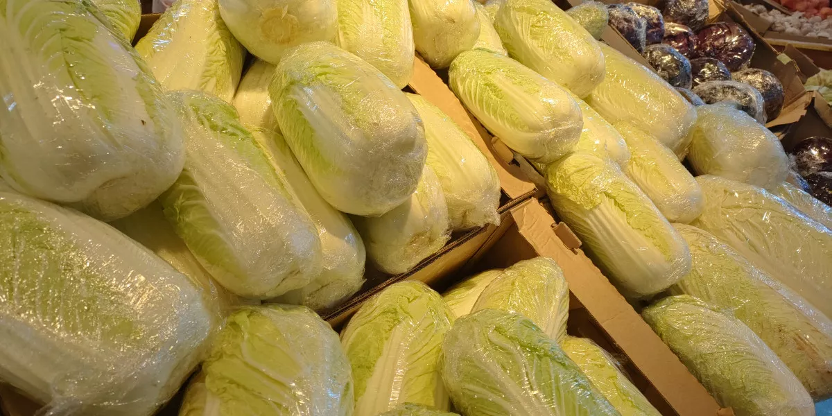 Вкусные и яркие — салаты из пекинской капусты и болгарского перца